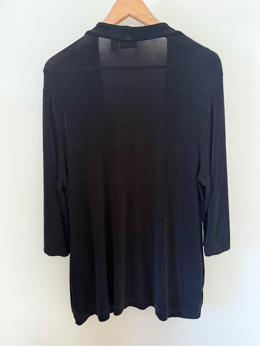 Chico’s Travelers Classic Long Jacket Black - Picture 7 of 7